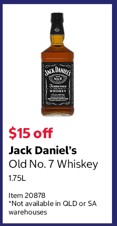 Jack Daniel’s Old No. 7 Whiskey 1.75L