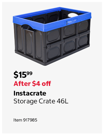 Instacrate Storage Crate 46L