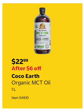 Coco Earth Organic MCT Oil 1L