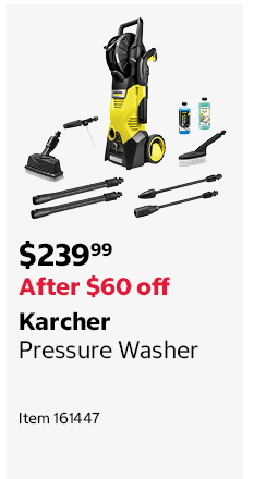 Karcher Pressure Washer