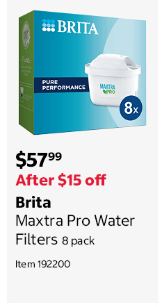 Brita Maxtra Pro Water Filters 8 pack