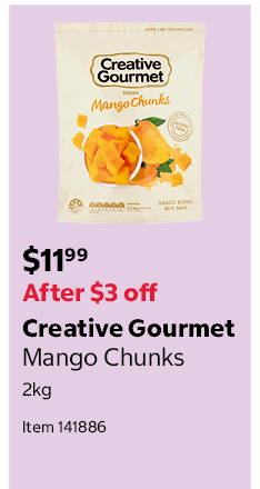 Creative Gourmet Mango Chunks 2kg