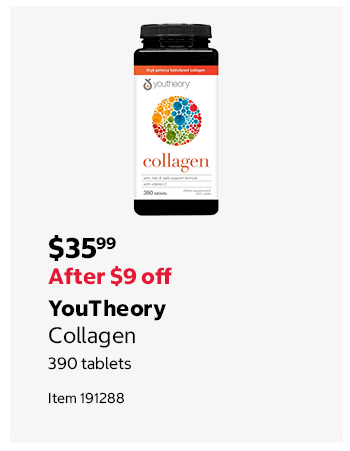 YouTheory Collagen 390 tablets