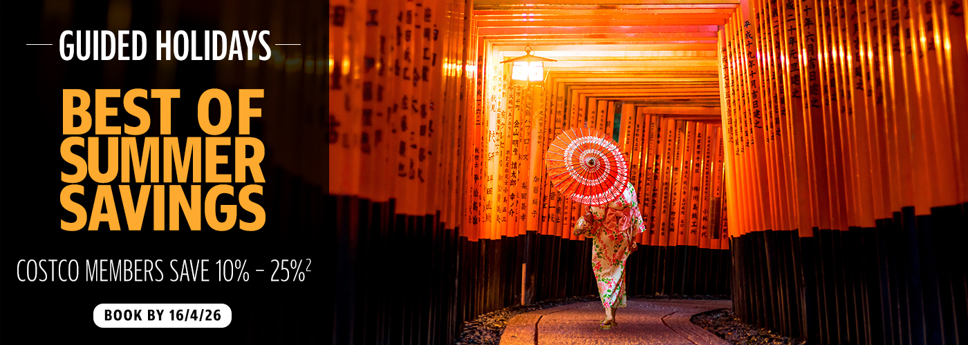 Guided Holidays Best of Summer Savings Japan