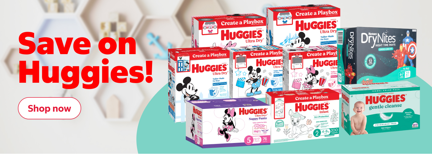 Save on Huggies