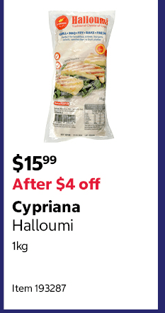 Cypriana Halloumi 1kg