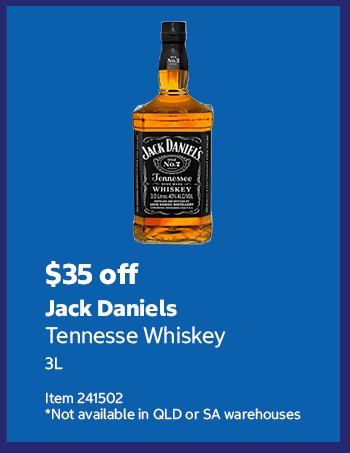 Jack Daniels Tennesse Whiskey 3L