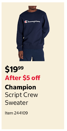 Champion Script Crew Sweater
