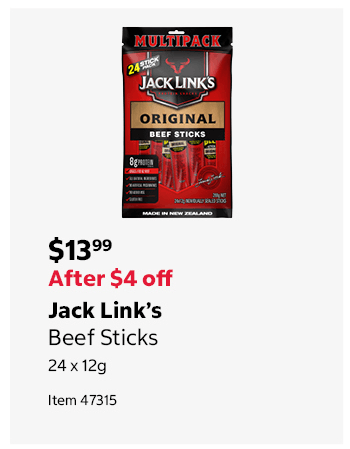 Jack Link’s Beef Sticks 24 x 12g