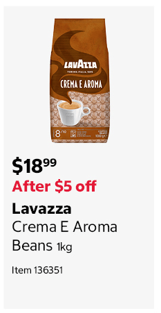 Lavazza Crema E Aroma Beans 1kg