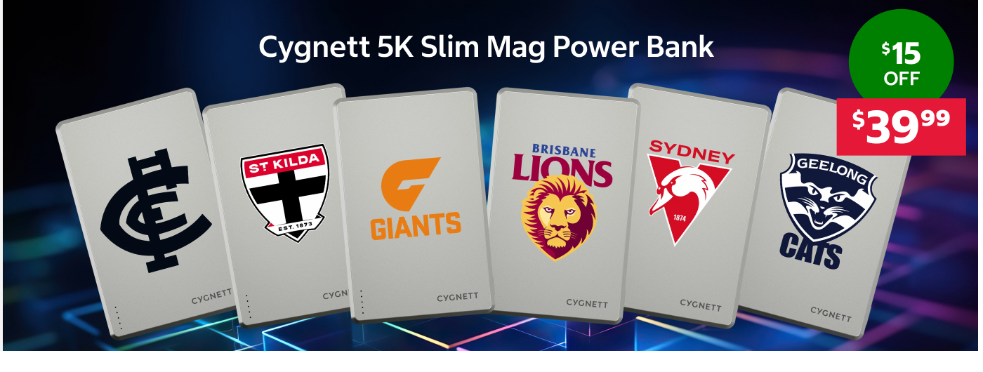 Cygnett 5K Slim Mag Power Bank