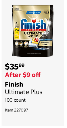 Finish Ultimate Plus 100 count