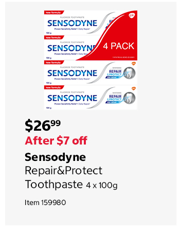 Sensodyne Repair&Protect Toothpaste 4 x 100g