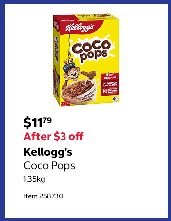 Kellogg’s Coco Pops 1.35kg