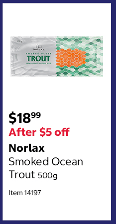 Norlax Smoked Ocean Trout 500g