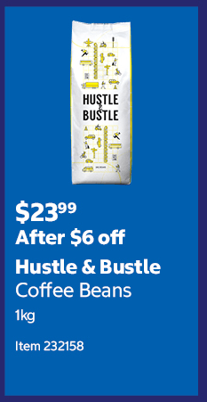 Hustle & Bustle Coffee Beans 1kg