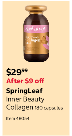 SpringLeaf Inner Beauty Collagen 180 capsules