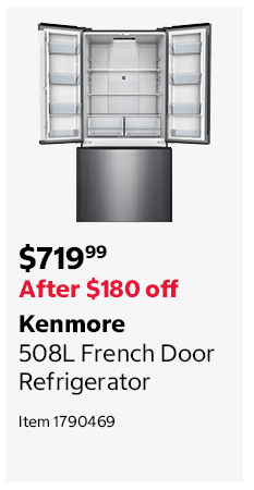 Kenmore 508L French Door Refrigerator Item 1790469