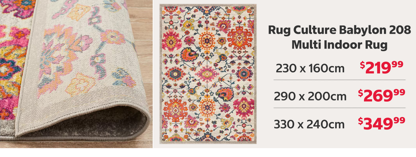 Rug Culture Babylon 208 Multi Indoor Rug