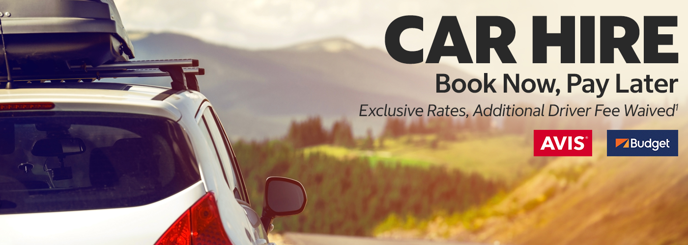 Car Hire book now, pay later