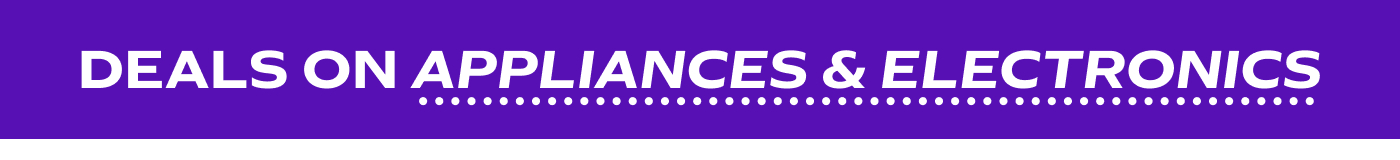 Appliances & TVs