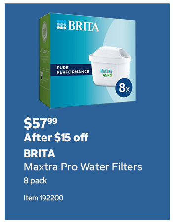 BRITA Maxtra Pro Water Filters 8 pack Item 192200