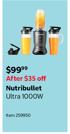 Nutribullet Ultra 1000W Item 259950