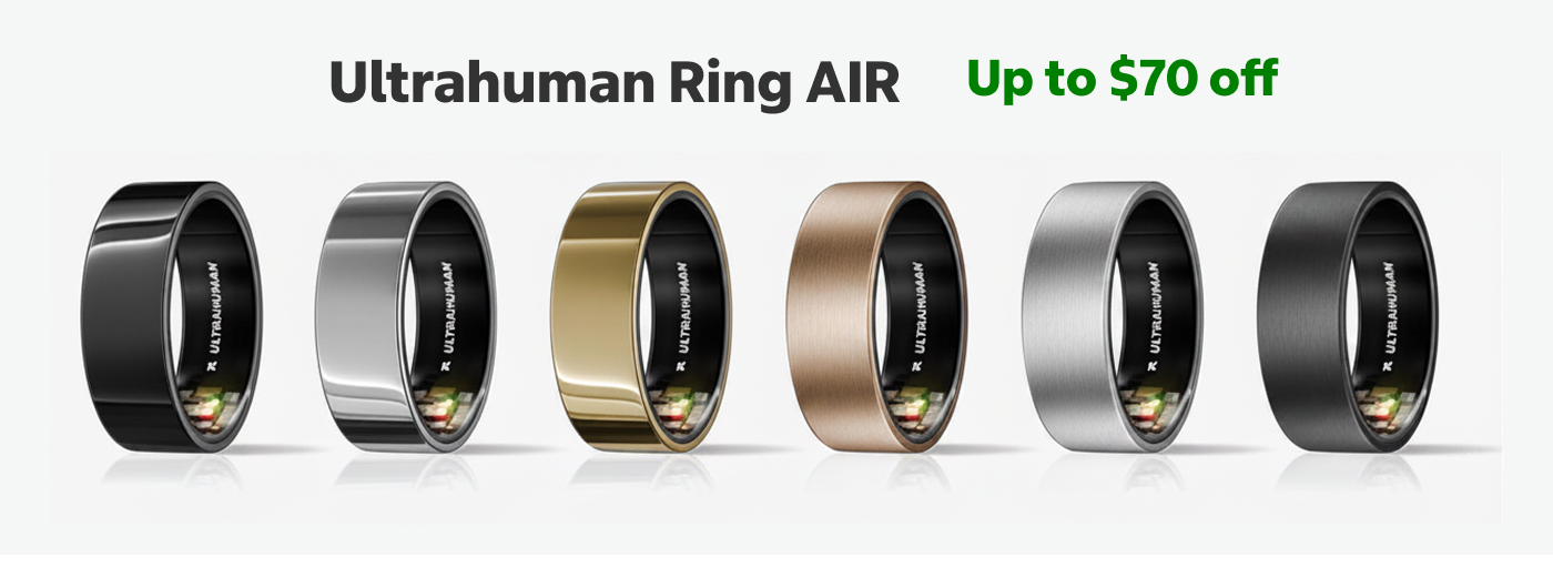 Ultrahuman Ring AIR - Up to $70 off