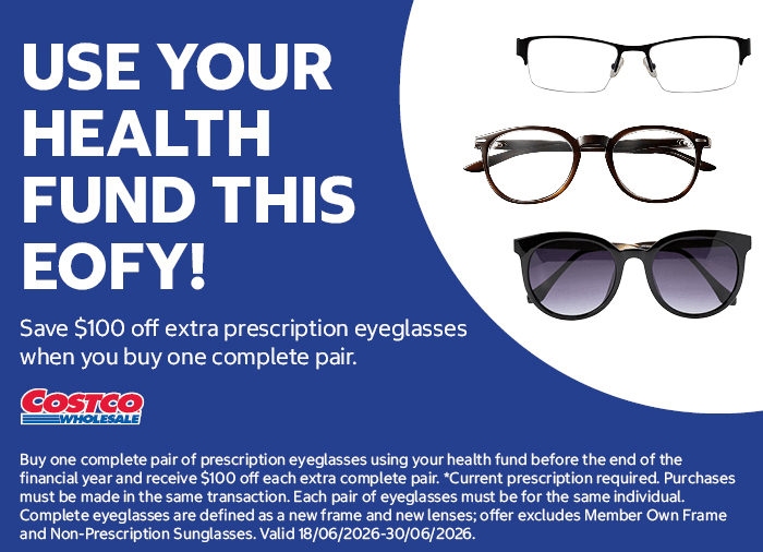 EOFY Costco Optical | Banner