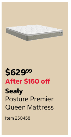Sealy Posture Premier Queen Mattress Item 250458