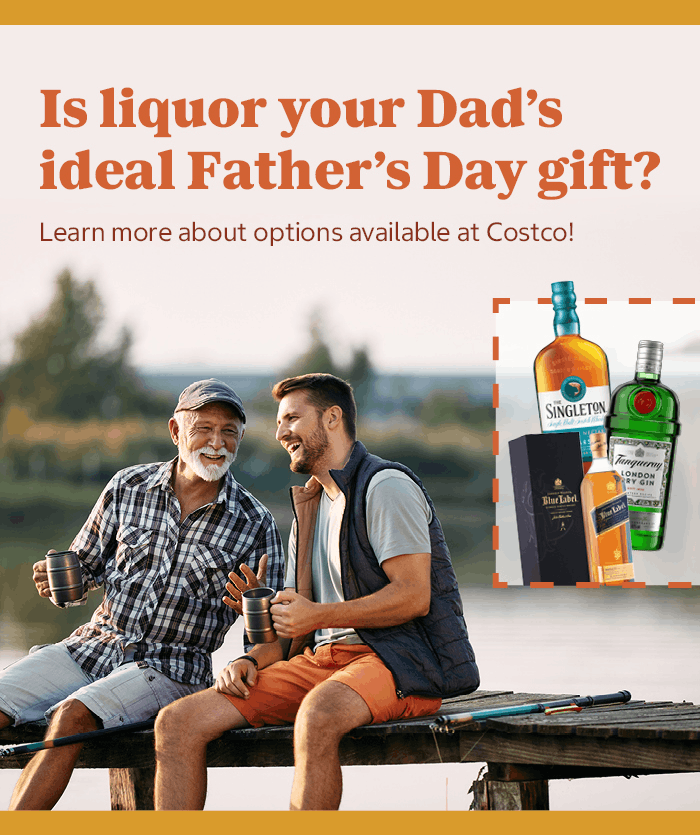 Is liquor your Dad’s ideal Father’s Day gift?