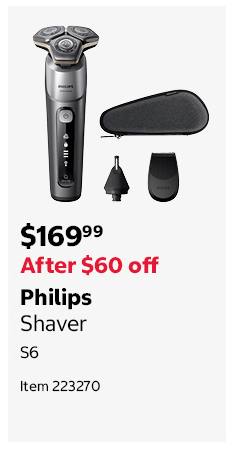 Philips Shaver S6 Item 223270