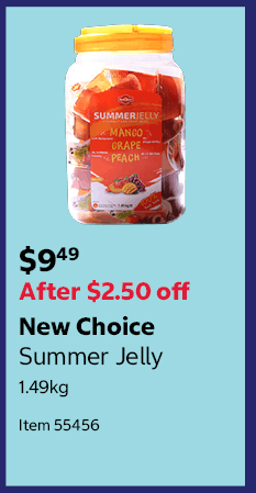 New Choice Summer Jelly 1.49kg Item 55456