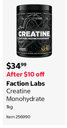 Faction Labs Creatine Monohydrate 1kg Item 256990