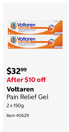 Voltaren Pain Relief Gel 2 x 150g Item 40629