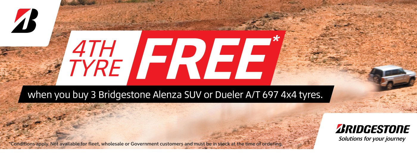 Bridgestone 4 for 3 Promo
