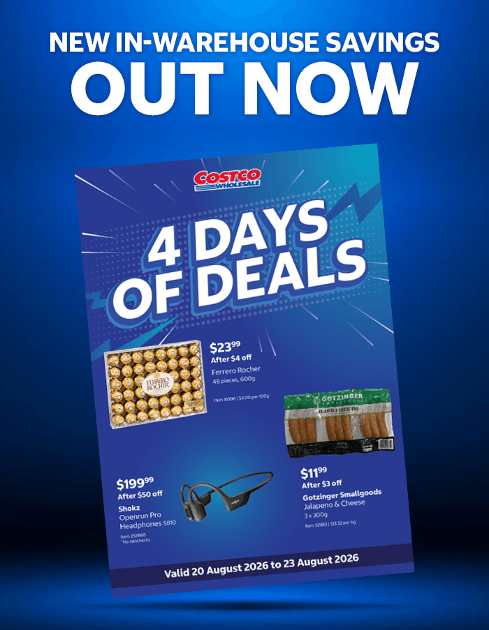 In-warehouse savings | Banner