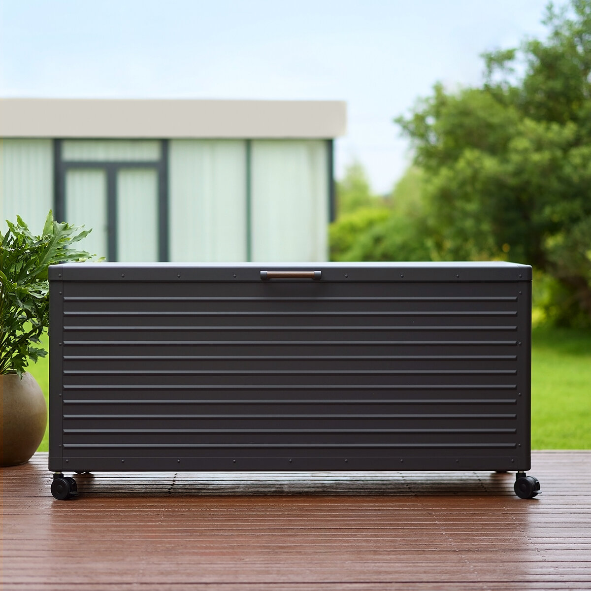 Mirador, Caja de Almacenamiento de Aluminio con Capacidad de 776L