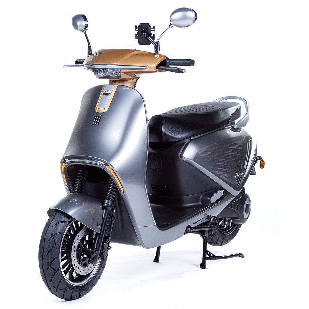 OMO Motocicleta Eléctrica Athena X7 Pro Plateado