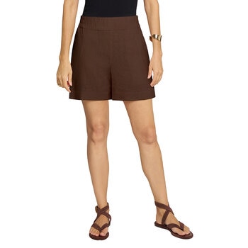 Matty M Shorts Tipo Lino para Dama Varias Tallas y Colores