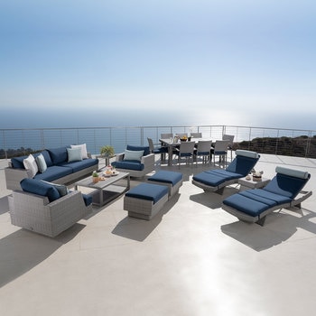 Portofino Colección de Patio Motion, 19 piezas