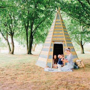 Plum Tipi de Madera Hideaway