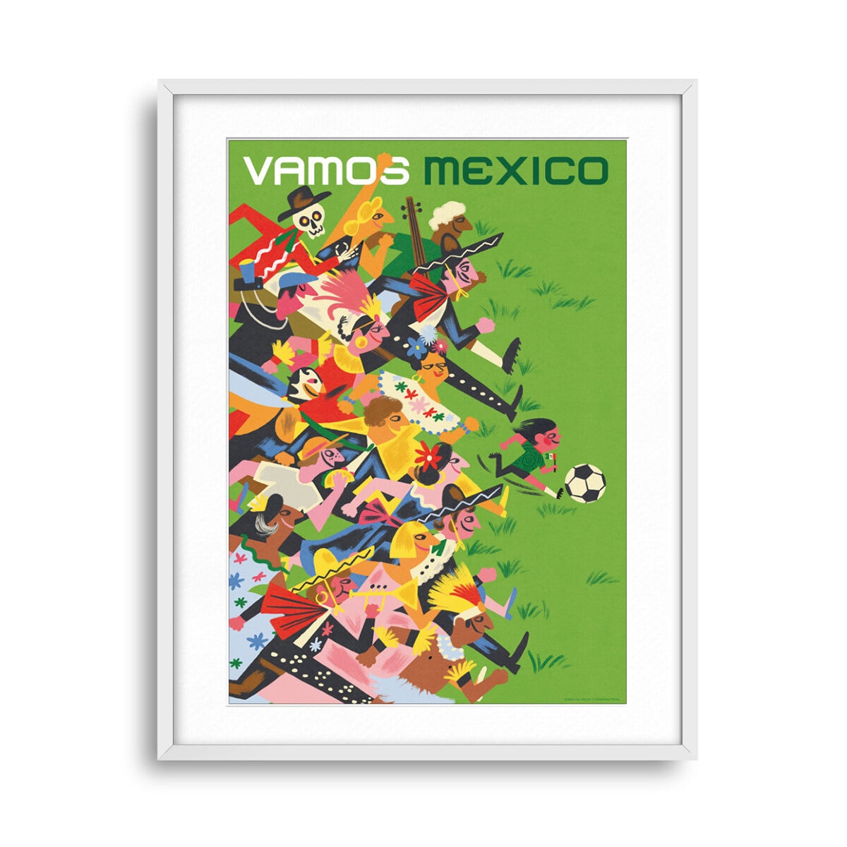 Black is Color, Ilustración con Marco, Vamos México Niño