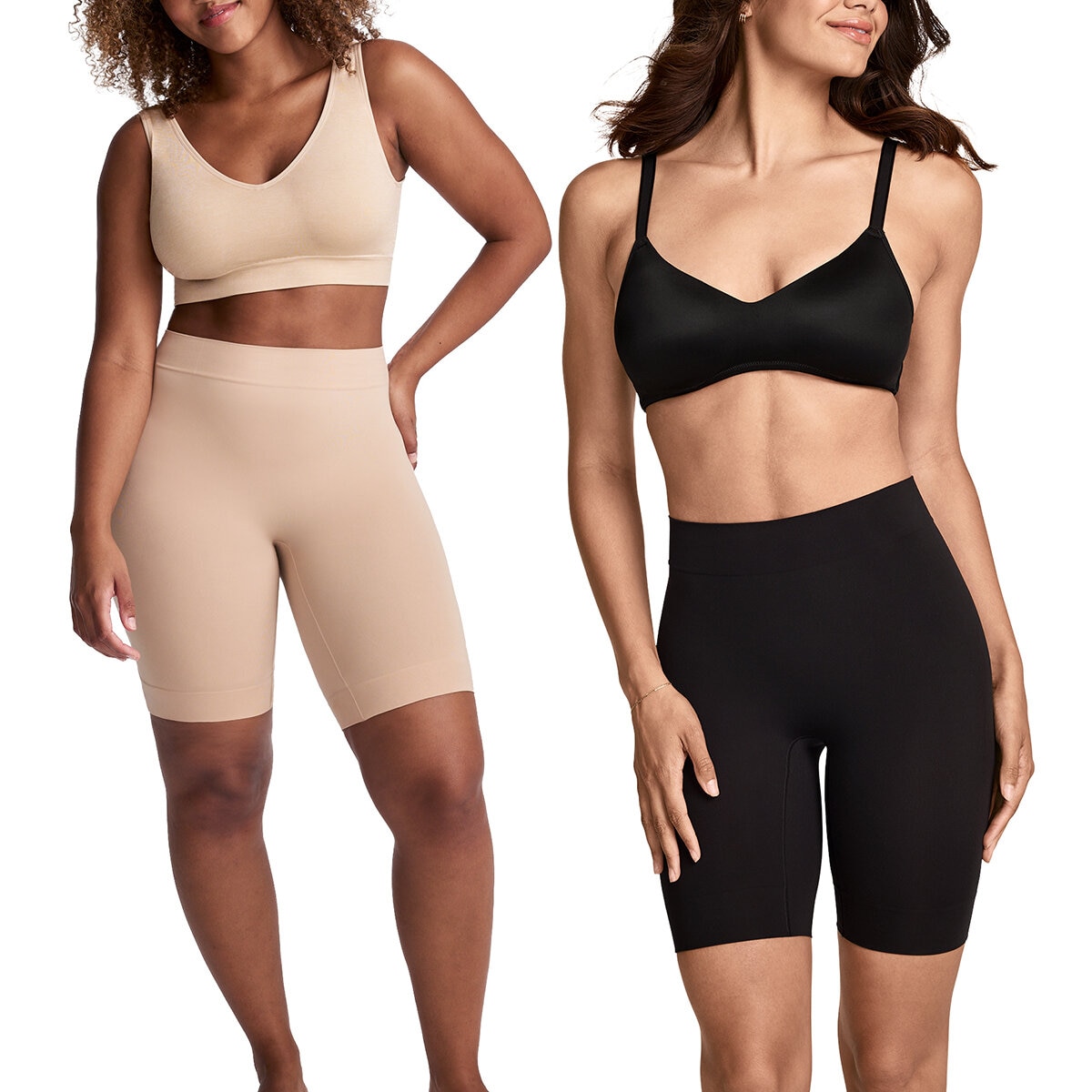 Jockey Shorts moldeadores de comprensión para Dama 2 piezas Varias Tallas y Colores