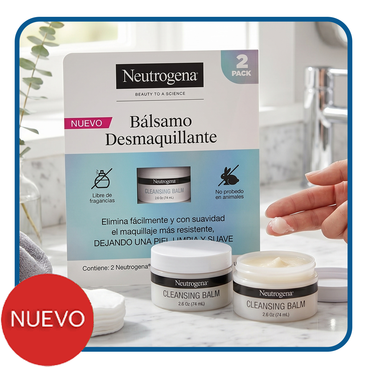 Neutrogena Bálsamo Desmaquillante 2/74 g