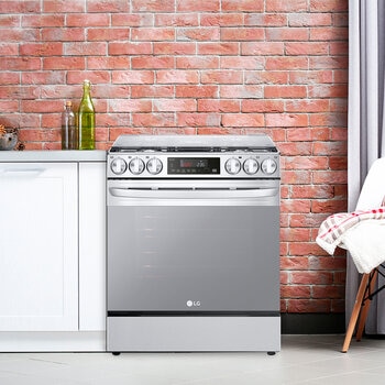 LG Estufa de Gas 5 quemadores 76cm