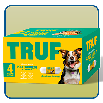 Alimento Congelado para Perro sabor Pollo 4/500 gr