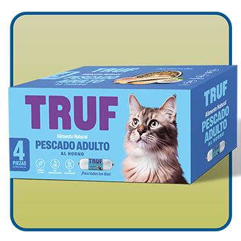 Alimento Congelado para Gato sabor Pescado 4/200 gr