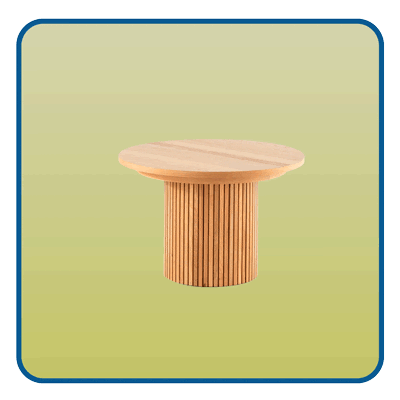 Transformer Table, Set de Comedor Redondo Expandible, color roble