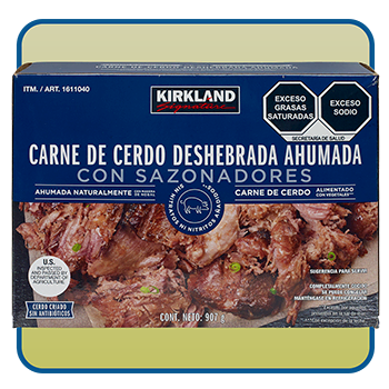 Carne de Cerdo Ahumada y Deshebrada 907 g 